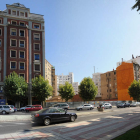 Imagen de archivo del solar que ocupó el antiguo edificio del Inss en el paseo de la Facultad.