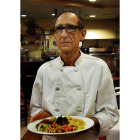 Carlos Sutil en el comedor de L’Unión.