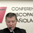 El secretario general de la Conferencia Episcopal, Juan Antonio Martínez Camino.