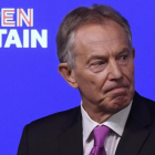 Tony Blair, en su discurso en Londres.