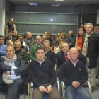 Los representantes del partido judial de León se reunieron ayer en la sede provincial.