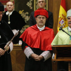El relevo entre rectores se produjo en un acto solemne. RAMIRO