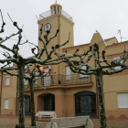 Vista exterior del Ayuntamiento de Laguna Dalga.