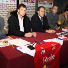 Ortigosa, Stranovsky, Pollán, González Baños, Andreu y Cutura, en la presentación de la campaña.