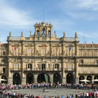 Foto de archivo de la Plaza Mayor de Salamanca, emblema de la ciudad charra. DL