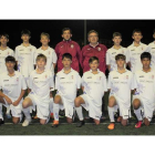 Formación del equipo del CDF Peña que milita en la 1.ª División Regional Infantil. DL.