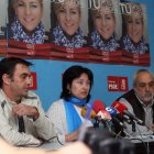 David Voces, Ángela Marqués y Antonio Vega.