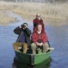 Josep Puxeu visitó la zona junto al director del parque.