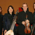 De izquierda a derecha, Andrea Marchiol, Shizuko Noiri, David Plantier y Maya Amrein, integrantes de