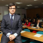 Alejandro Salgado,ayer, en el acto en Valladolid.