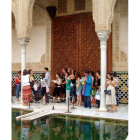 Visita de los alumnos a la Alhambra de Granada. DL
