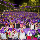 Acto celebrado la noche del domingo en Valladolid para el libro Guinness.
