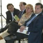 Aznar, Tomás Villanueva, Carrasco y Mario Amilivia, en foto de archivo