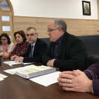 Palazuelo y Gallego desgranan los presupuestos, junto a otros concejales del equipo de Gobierno. A.V.