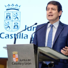 El presidente de la Junta de Castilla y León, Alfonso Fernández Mañueco. NACHO GALLEGO
