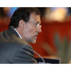 Mariano Rajoy, durante la sesión del G-20 en Los Cabos (México).