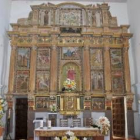 El retablo mantiene una estructura del siglo XVII y elementos del XV