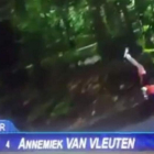 La caída de Van Vleuten.