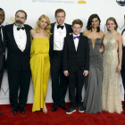 Los protagonistas de la serie ‘Homeland’, la gran triunfadora de la noche