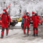 Los equipos de rescate  de la UME. ALBERTO MORANTE