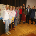 El equipo médico y de enfermería del Servicio de Reumatología participó en los Diálogos sobre artritis' ayer en León. FERNANDO OTERO