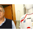 Cayetano Franco espera que pronto haya una empresa dispuesta a estampar su firma en el lugar principal de la camiseta del Ademar.