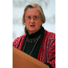 Elinor Ostrom, ganadora del Nobel de Economía.