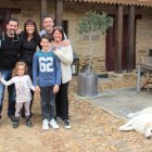Aunque no se conocían previamente, las familias se suman a los 15 vecinos de esta localidad. DL