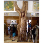 El Cristo del Haya de la Humildad, obra del polifacético artista Saturnino Alonso.