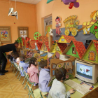 Imagen de la escuela de Villasinta. JESÚS F. SALVADORES