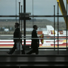 Vista de la Terminal 4 del aeropuerto de barajas, Madrid