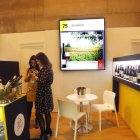 Imagen del stand de vinos del Bierzo en el Salón de Gourmets del año pasado. RAQUEL P. VIECO