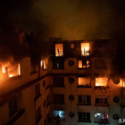 Las llamas han devastado el edificio residencial, ubicado junto al bosque de Bolonia.