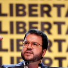 El coordinador general de ERC y vicepresidente de la Generalitat, Pere Aragonés.