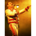 El italiano Piero Venery, caracterizado como Mercury