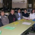 Algunas de las madres que acudieron a una reunión de La Escuela de Padres.