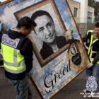 Foto facilitada por el Ministerio del Interior de la obra de Francesco Vezzoli robada en Getafe.