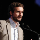 El presidente del Partido Popular, Pablo Casado. JAVIER CEBOLLADA