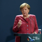Angela Merkel. ALEXANDER  BECHER