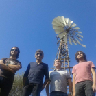 Los integrantes del grupo leonés The Salamanders.