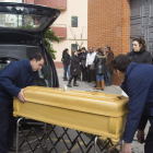 Zamora despide a la niña que se precipitó desde un cuarto piso de madrugada. M.A.M.