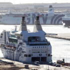 Los barco-hoteles contratados por Interior. QUIQUE GARCÍA
