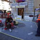 Motos y circuito, una constante en La Bañeza. RAMIRO