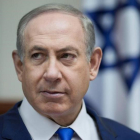 Binyamin Netanyahu en una reunión de su gabinete de Gobierno.