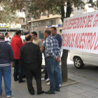 Una de las protestas de los trabajadores de Friger en 2012.