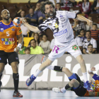 Juanín García disputará hoy, frente al Guadalajara, su último partido como profesional tras anunciar su retirada. JESÚS F. SALVADORES