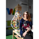 Natalia Fernández Gómez es la ganadora del concurso de Cooperactiv@as con su proyecto de reciclaje textil Tribulanis.