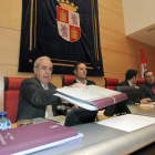 El presidente del Consejo de Cuentas, Jesús Encabo, durante la presentación del informe.
