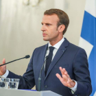 El presidente francés, Emanuel Macron. MAURI RATILAINEN