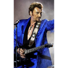 Hallyday era llamado el ‘Elvis francés’. NABIL MOUNZER